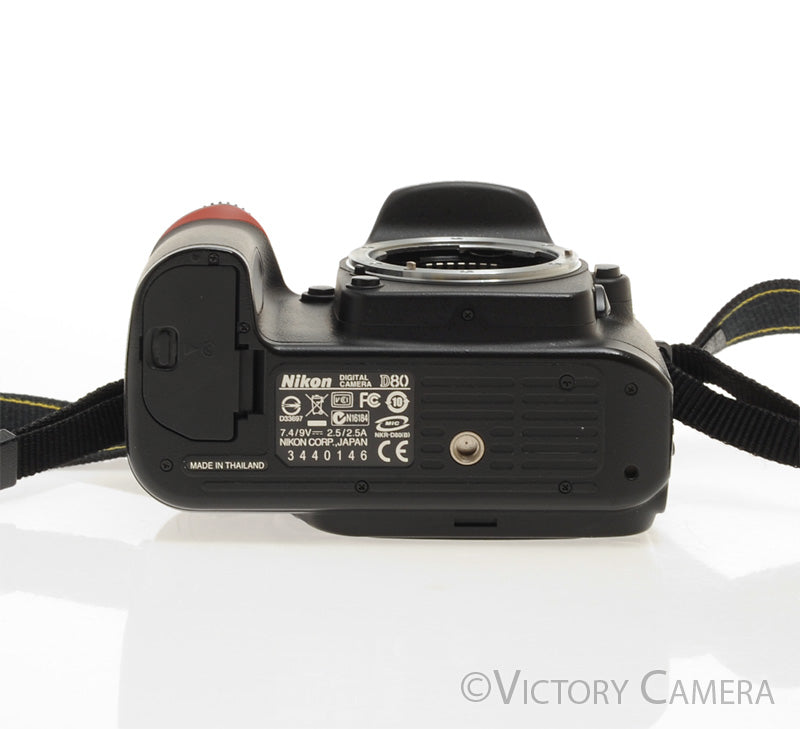 Nikon D80 Digital SLR Camera Body w/ Battery and Charger [EXC] - Victory Camera