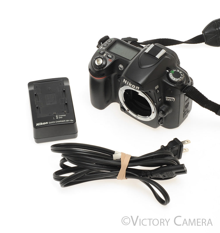 Nikon D80 Digital SLR Camera Body w/ Battery and Charger [EXC] - Victory Camera