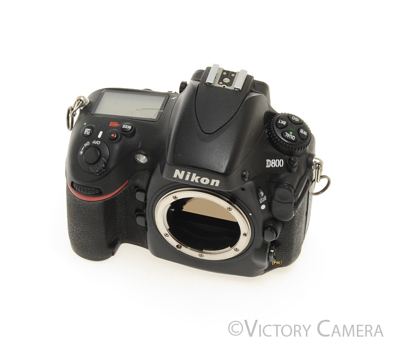 Nikon D800 36.3MP Digital SLR Camera Body ~30601 Shots [GOOD] - Victory Camera