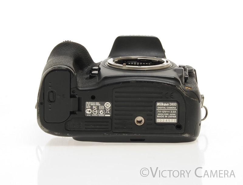 Nikon D800 36.3MP Digital SLR Camera Body ~30601 Shots [GOOD] - Victory Camera
