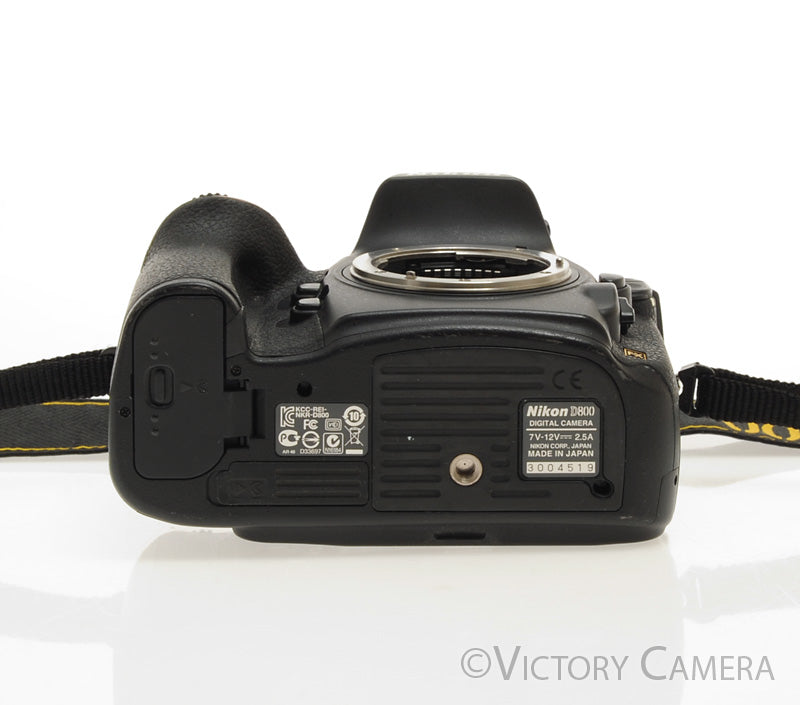 Nikon D800 36.3MP Digital SLR Camera Body ~8534 Shots [EXC] - Victory Camera