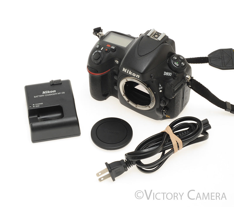 Nikon D800 36.3MP Digital SLR Camera Body ~8534 Shots [EXC] - Victory Camera