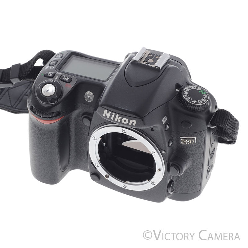Nikon D80 Digital SLR Camera Body w/ Battery & Charger ~42,523 Shutter [EXC] - Victory Camera