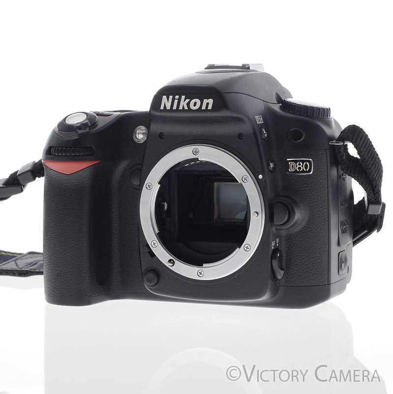 Nikon D80 Digital SLR Camera Body w/ Battery & Charger ~42,523 Shutter [EXC] - Victory Camera