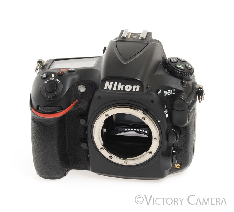 Nikon D810 36.3MP Digital SLR Camera Body -~165,000 Shutter Count- - Victory Camera