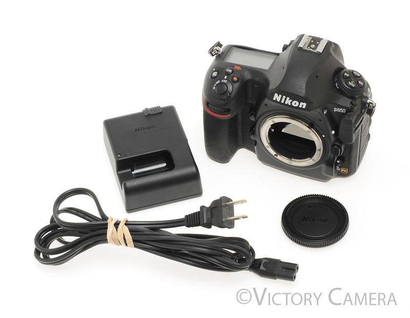 Nikon D850 45.7MP Full Frame DSLR Camera Body -LOW SHUTTER COUNT-  [MINT-] - Victory Camera