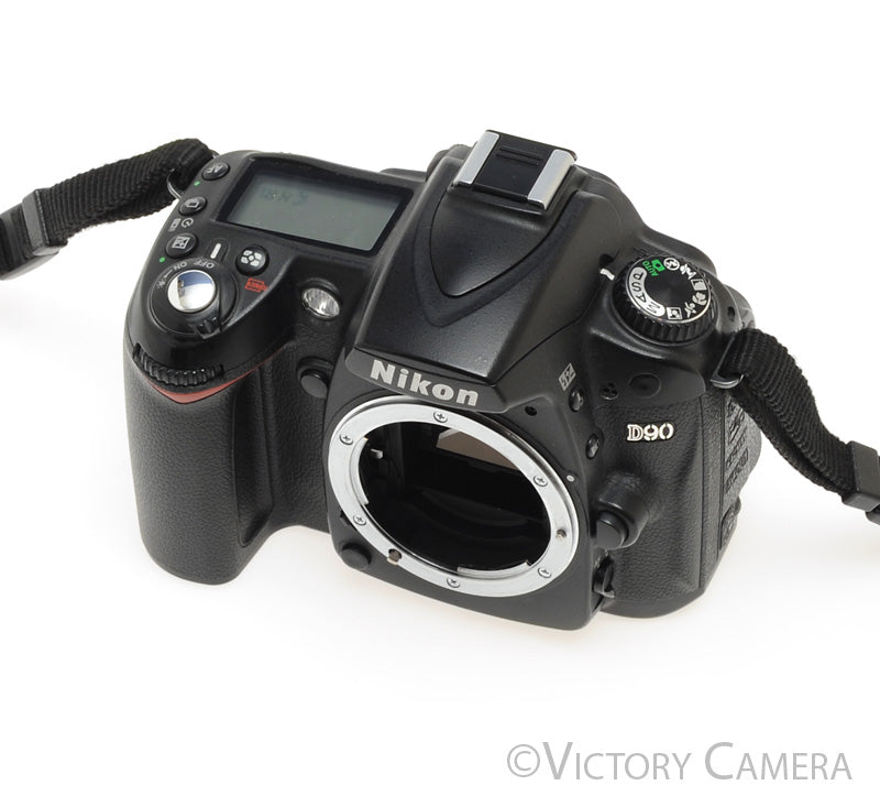 Nikon D90 12.3MP Digital SLR Camera Body ~71,600 Shots [EXC] - Victory Camera