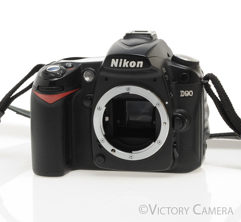 Nikon D90 12.3MP Digital SLR Camera Body ~71,600 Shots [EXC] - Victory Camera