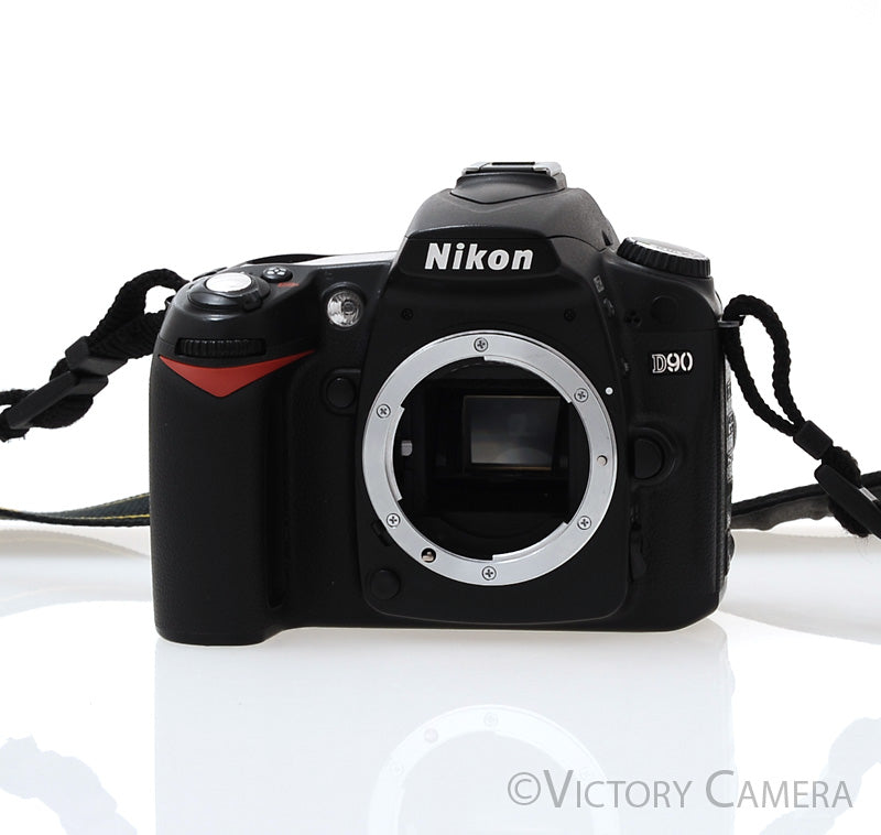 Nikon D90 12.3MP Digital SLR Digital Camera Body ~53966 Shutter Count~ [EXC-] - Victory Camera