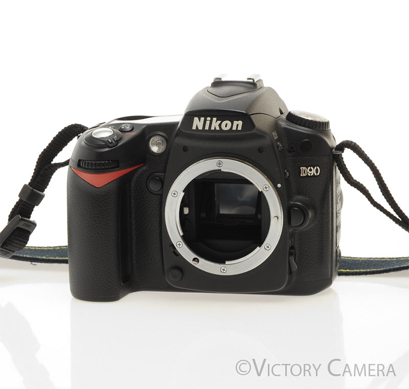 Nikon D90 12.3MP Digital SLR Camera Body -~19,400 Shots- [EXC] - Victory Camera