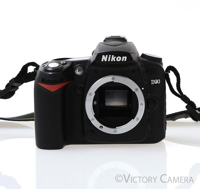 Nikon D90 12.3MP Digital SLR Digital Camera Body ~53966 Shutter Count~ [EXC-] - Victory Camera