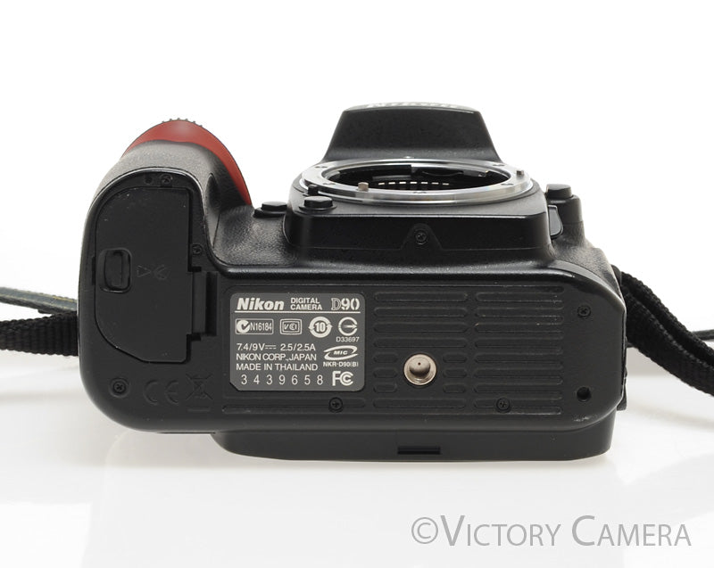 Nikon D90 12.3MP Digital SLR Camera Body ~71,600 Shots [EXC] - Victory Camera