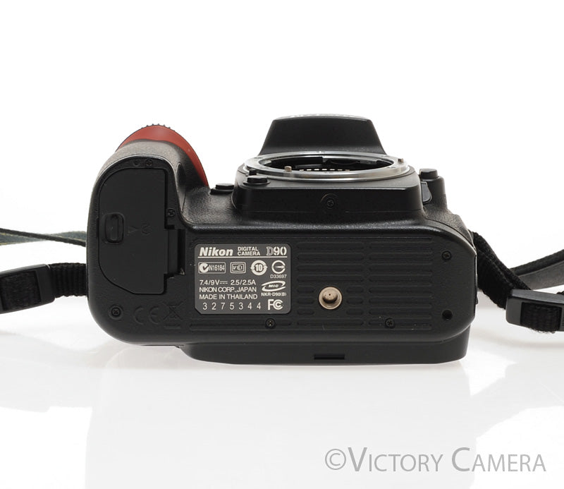 Nikon D90 12.3MP Digital SLR Digital Camera Body ~25014 Shutter Count~ [EXC-] - Victory Camera