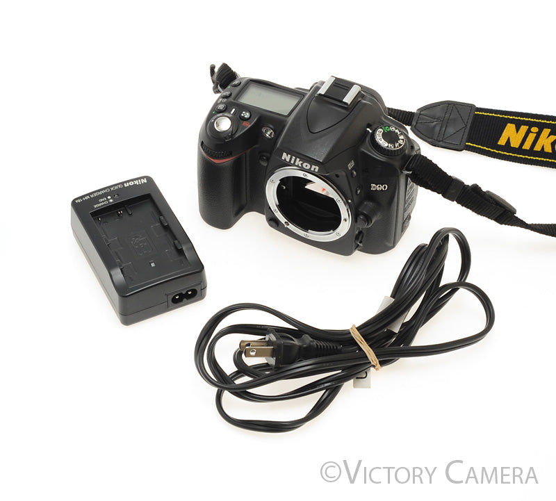 Nikon D90 12.3MP Digital SLR Digital Camera Body ~5,112 Shutter Count~ [EXC] - Victory Camera