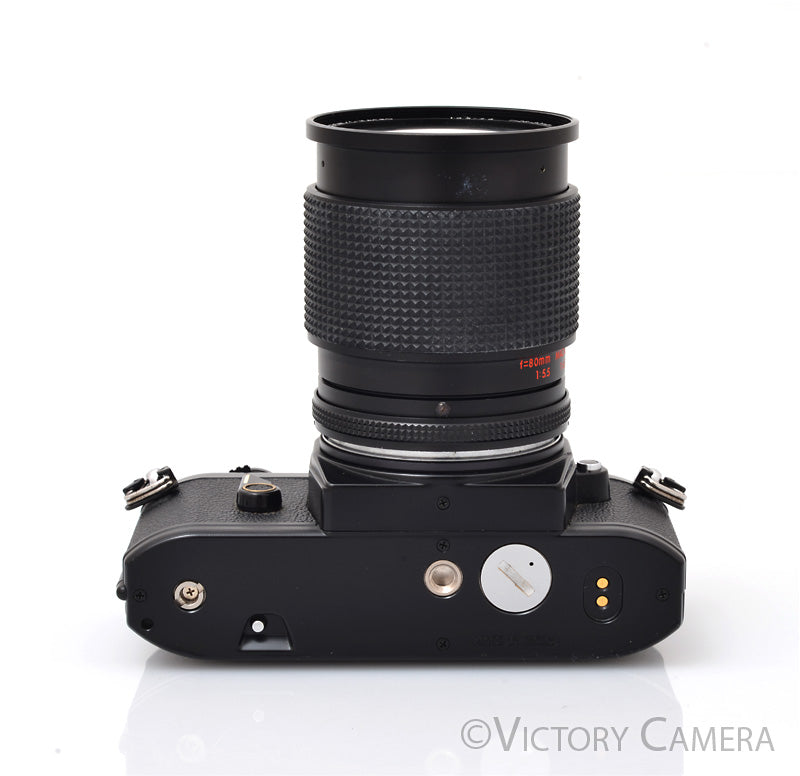 Nikon EM Black 35mm Film Camera with 28-80mm Zoom Lens [EXC] - Victory Camera