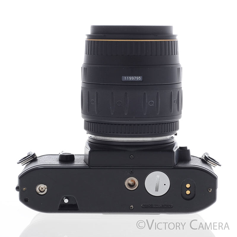 Nikon EM Black 35mm Film Camera w/ 28-90mm Zoom Lens [EXC+] - Victory Camera