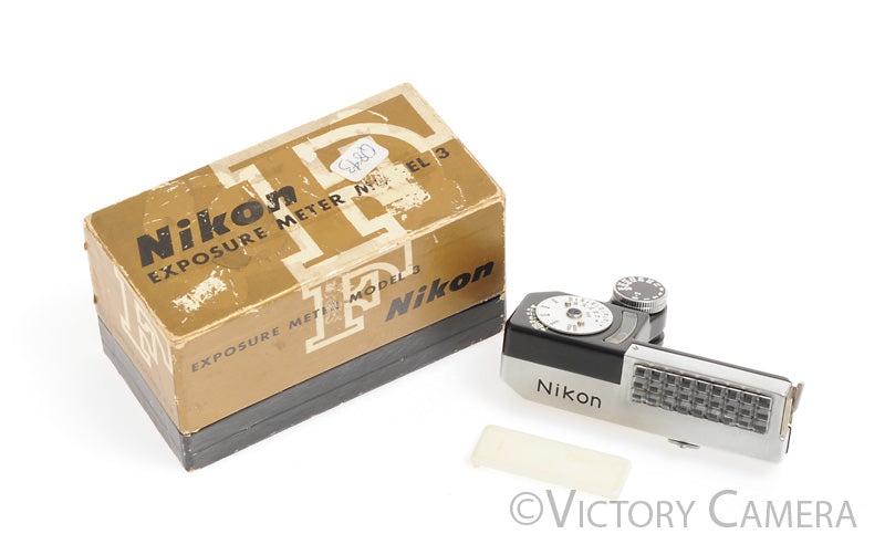 Nikon Exposure Meter Model 3 for Nikon F Clean in Box, Accurate