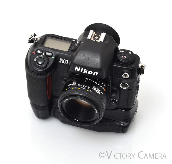 フィルムカメラ Nikon F100 SLR Camera Nikon F100 Autofocus 35mm Film SLR Camera w/ AF Nikkor 50mm f1.8 Lens