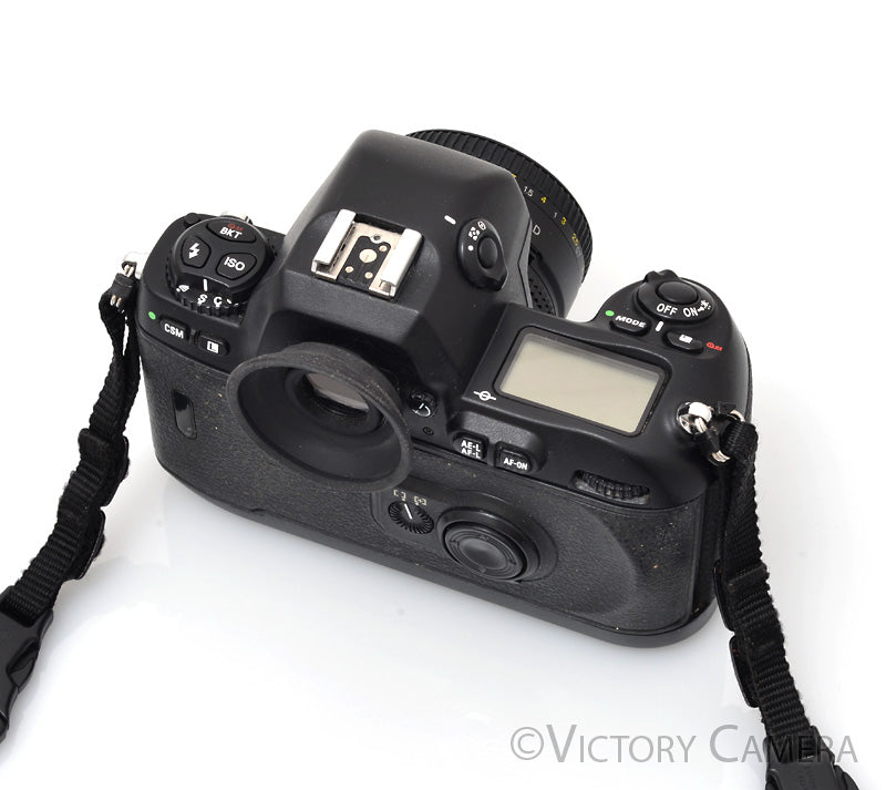 Nikon F100 Autofocus 35mm Film SLR Camera w/ AF Nikkor 50mm f1.8 Lens  [EXC+] - Victory Camera