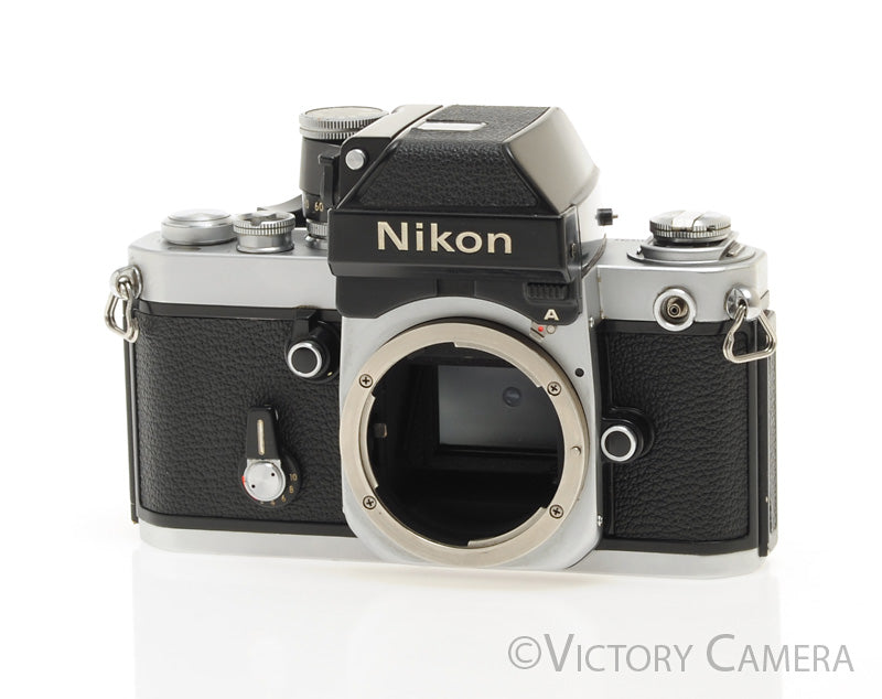 Nikon F2A F2 A Chrome 35mm SLR Film Camera Body -New Seals- [EXC+] - Victory Camera
