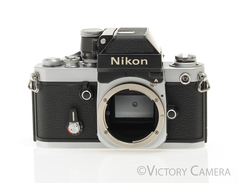 Nikon F2A F2 A Chrome 35mm SLR Film Camera Body -New Seals- [EXC+] - Victory Camera