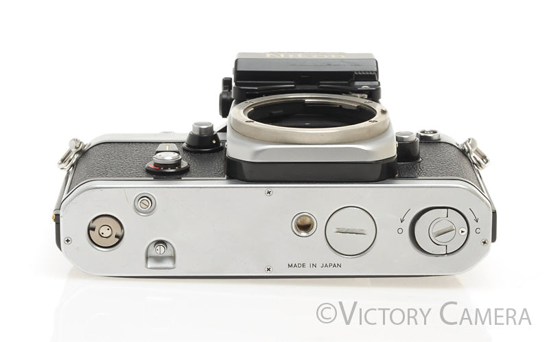 Nikon F2A F2 A Chrome 35mm SLR Film Camera Body -New Seals- [EXC+] - Victory Camera