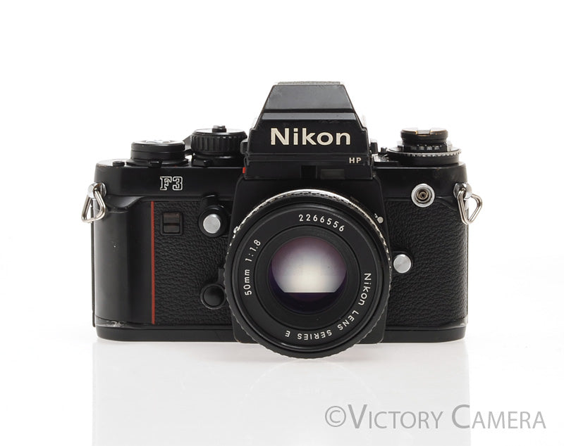 Nikon F3HP F3 HP 35mm Film Camera w/ Nikon 50mm f1.8 AI-S Lens [EXC-] - Victory Camera
