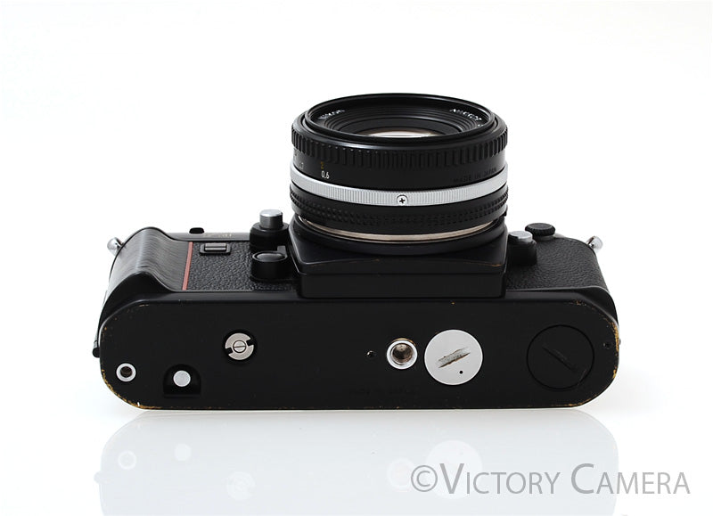 Nikon F3 HP F3HP 35mm Film Camera w/ Nikon 50mm f1.8 AI-S Lens [EXC] - Victory Camera