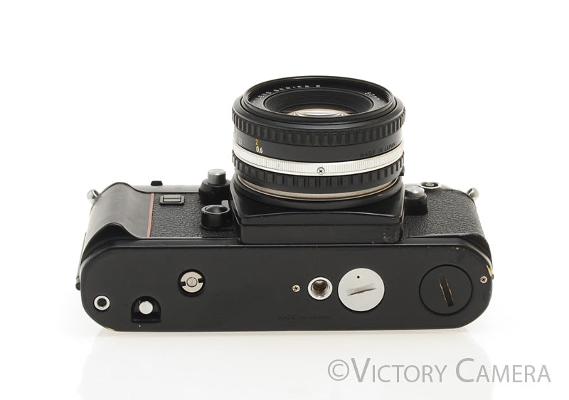 Nikon F3 35mm Film Camera w/ 50mm f1.8 AI-S Lens -New Seals- [EXC]