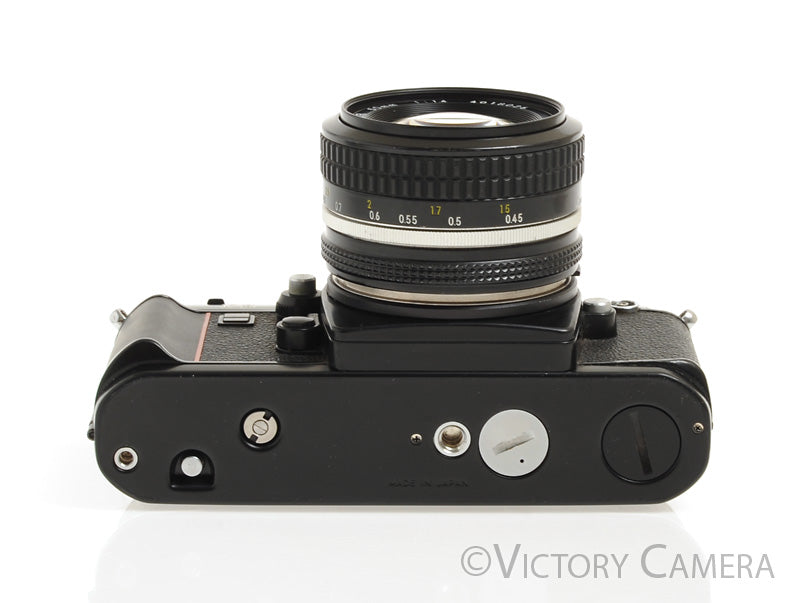 Nikon F3 HP F3HP 35mm Film Camera w/ Nikkor 50mm f1.4 AI Lens [EXC-] - Victory Camera
