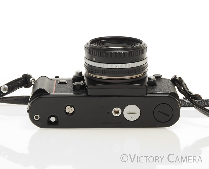 Nikon F3 HP F3HP 35mm Film Camera w/ 50mm f1.8 AI-S Lens -New Seals- [EXC-]