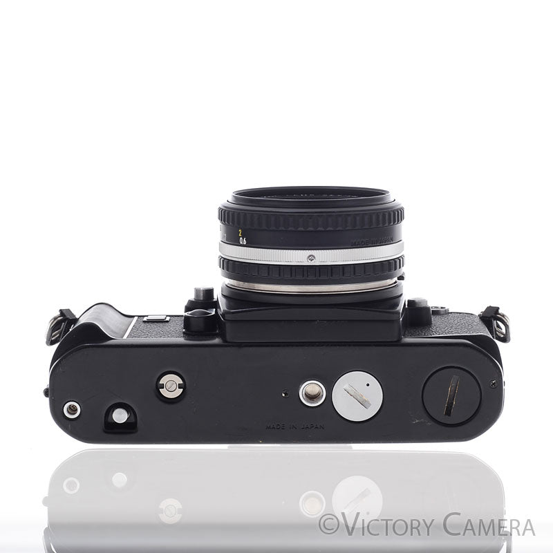 Nikon F3 HP F3HP 35mm Film Camera w/ Nikon 50mm f1.8 AI-s Lens [EXC] - Victory Camera