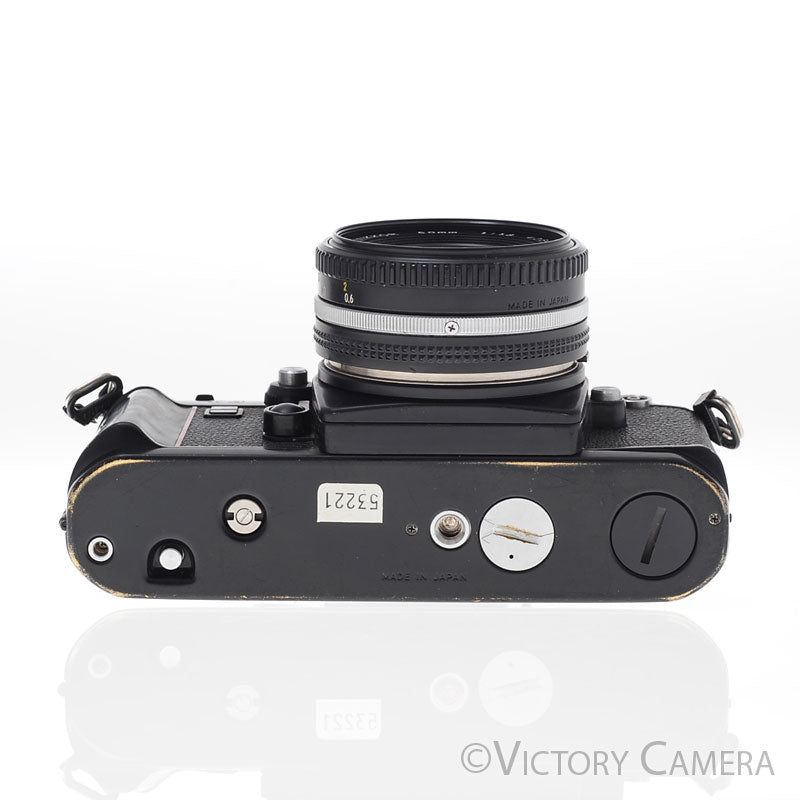 Nikon F3 HP F3HP 35mm Film Camera w/ Nikon 50mm f1.8 AI-s Lens [EXC] image 4