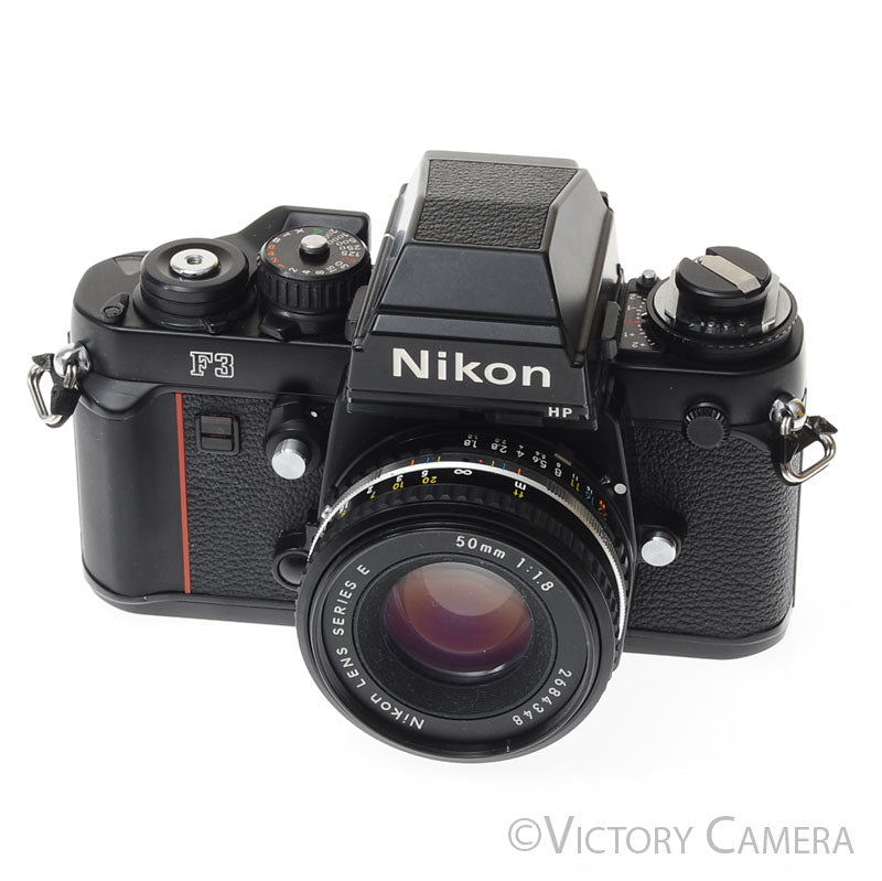 Nikon F3HP F3 HP 35mm Film Camera w/ Nikon 50mm f1.8 AI-S Lens  [EXC+] - Victory Camera