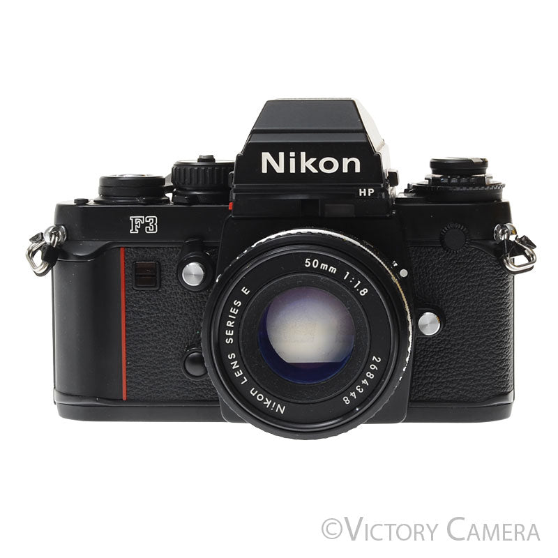 Nikon F3HP F3 HP 35mm Film Camera w/ Nikon 50mm f1.8 AI-S Lens  [EXC+] - Victory Camera