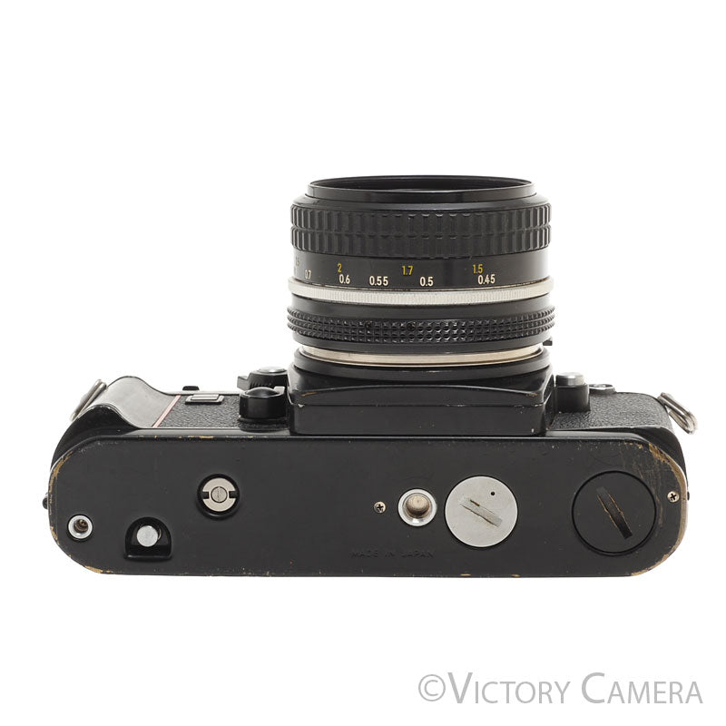 Nikon F3 HP F3HP 35mm Film Camera w/ Nikon 50mm f1.8 AI Lens [EXC] - Victory Camera