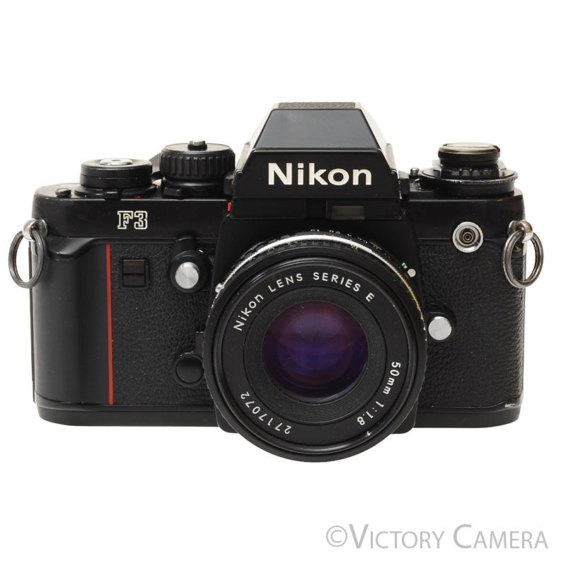Nikon F3 35mm Film Camera w/ Nikon 50mm f1.8 AI-S Lens [EXC] - Victory Camera