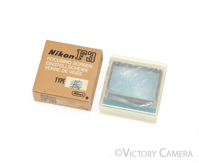 Nikon F3 Type B Matte/Fresnel Field Focusing Screen - Victory Camera