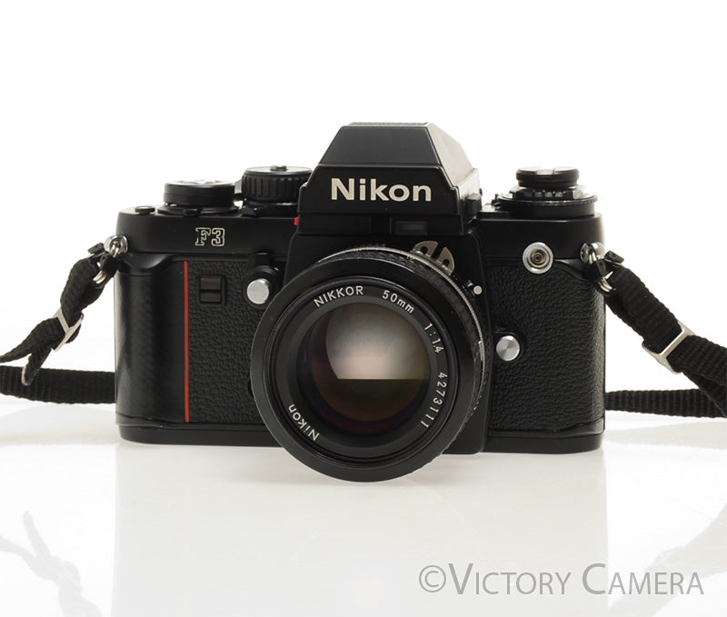 Nikon F3 35mm Film Camera w/ Nikon 50mm f1.4 AI Lens [EXC] - Victory Camera