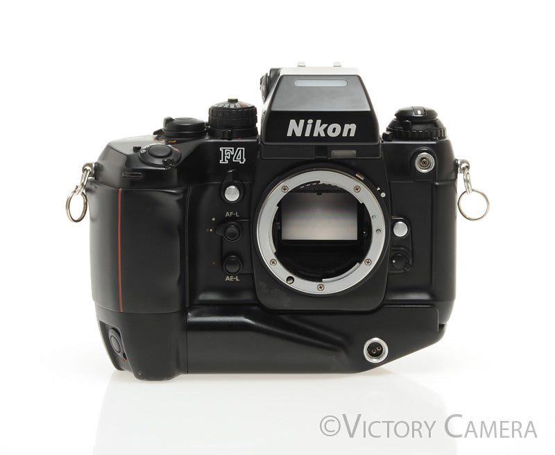 Nikon F4 35mm Pro Film Camera Body w/ MB-21 Battery Grip [EXC-] - Victory Camera