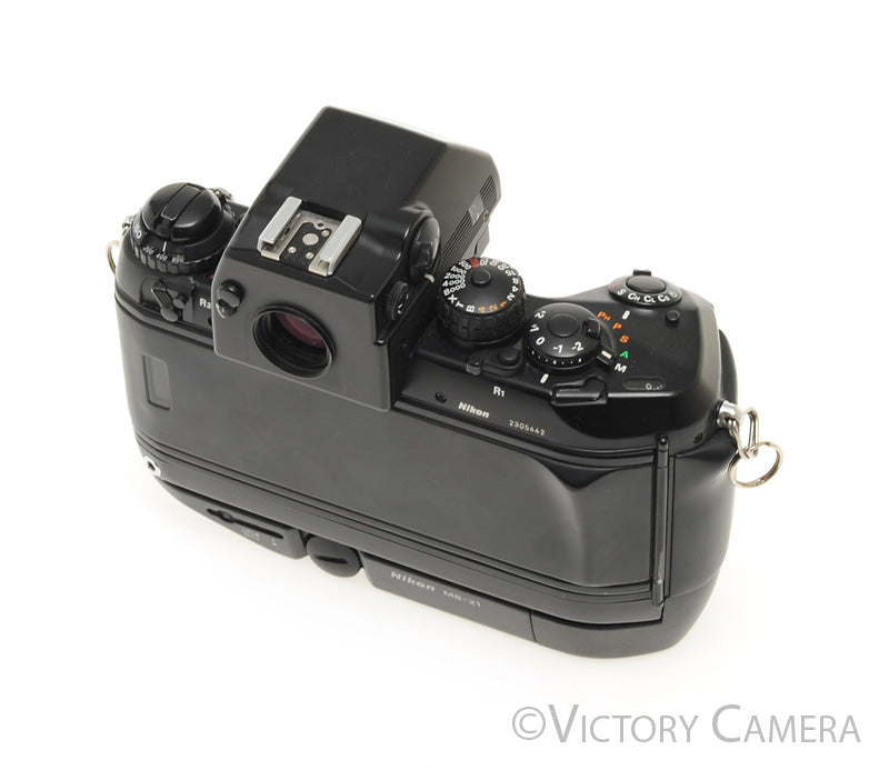 Nikon F4 35mm Pro Film Camera Body w/ MB-21 Battery Grip [EXC-] - Victory Camera