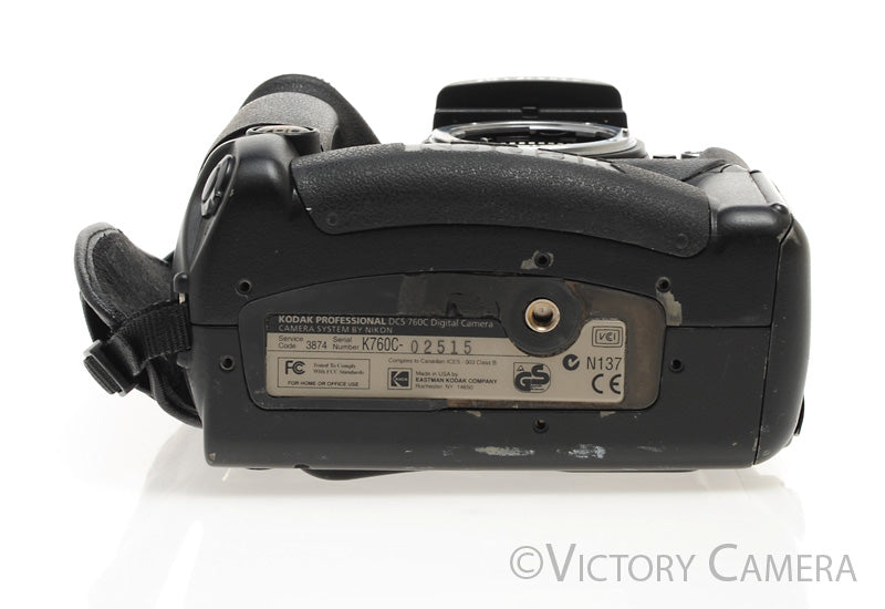 Kodak DCS 760 (Nikon F5) Early DSLR Camera [AS-IS] - Victory Camera