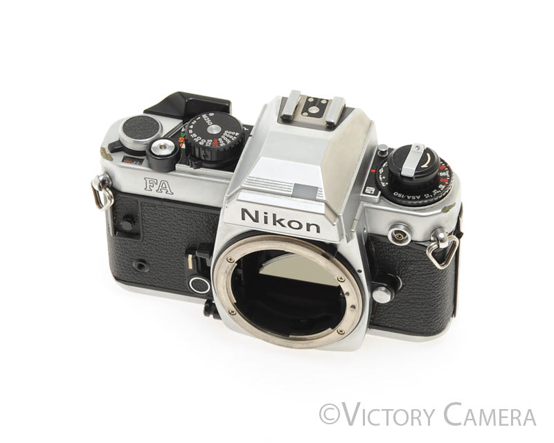 Nikon FA Chrome Camera Body with Matrix Metering -New Seals- [EXC-] - Victory Camera