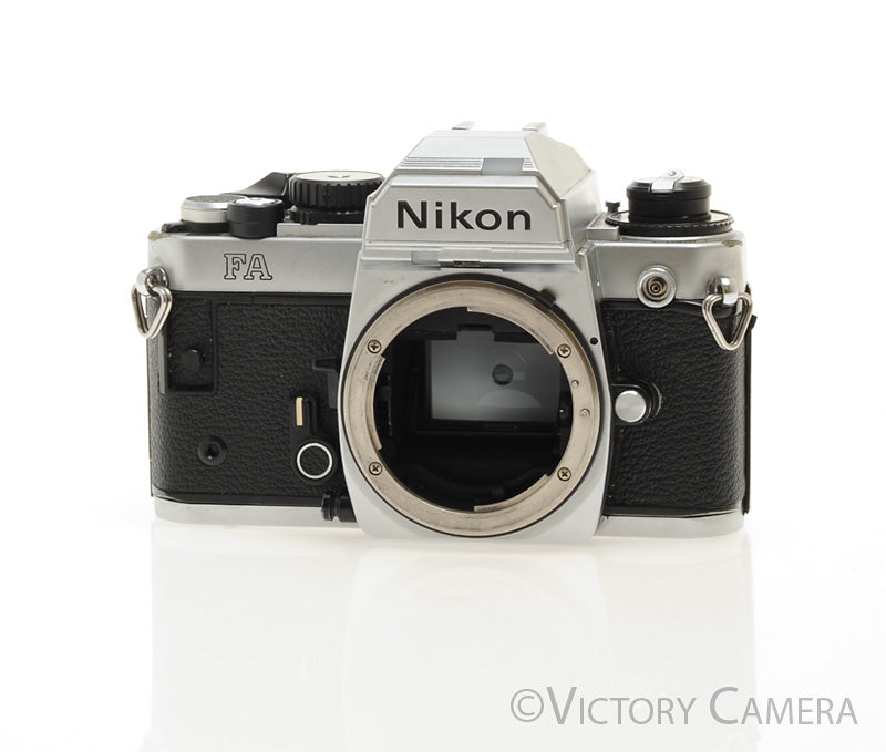 Nikon FA Chrome Camera Body with Matrix Metering -New Seals- [EXC-] - Victory Camera