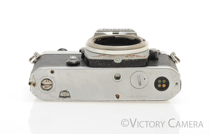 Nikon FE Chrome 35mm Film Camera [GOOD] - Victory Camera