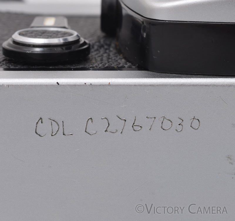 Nikon FE Chrome 35mm Film Camera 50mm F1.8 Lens [EXC]