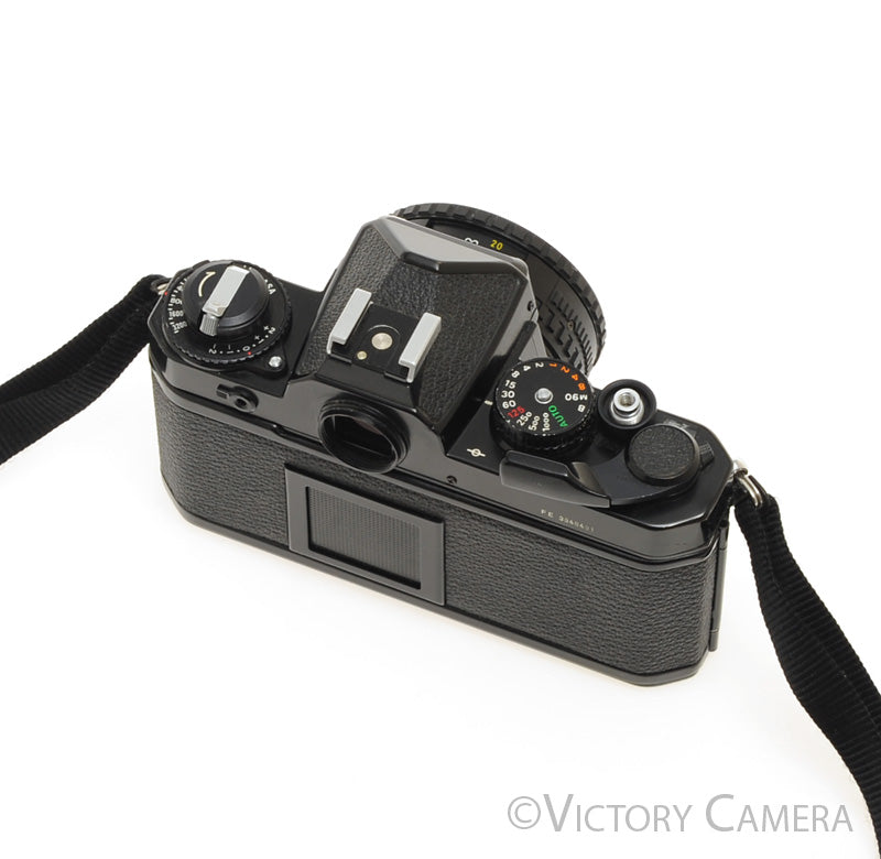 Nikon FE Black 35mm Film Camera with 50mm F1.8 AI-S Lens [EXC] - Victory Camera