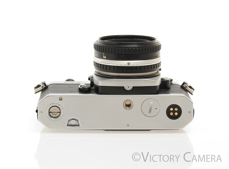 Nikon FE-2 FE2 Black 35mm Camera with 50mm f1.8 AI-s Lens [EXC+] - Victory Camera