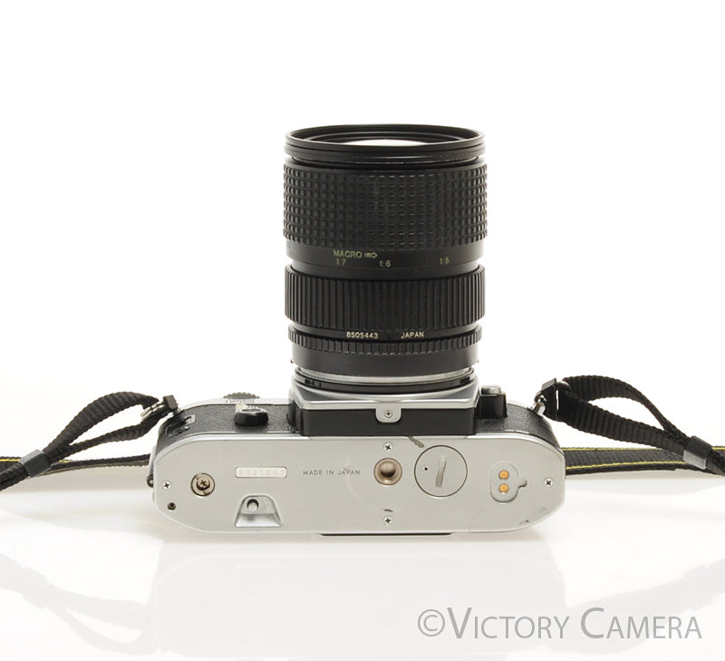 Nikon FG Chrome 35mm Film Camera w/ 28-70mm Zoom Lens [EXC]