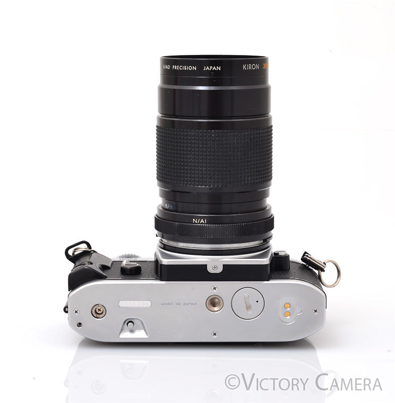 Nikon FG Chrome Camera w/ 30-80mm Macro Zoom Lens [EXC-]